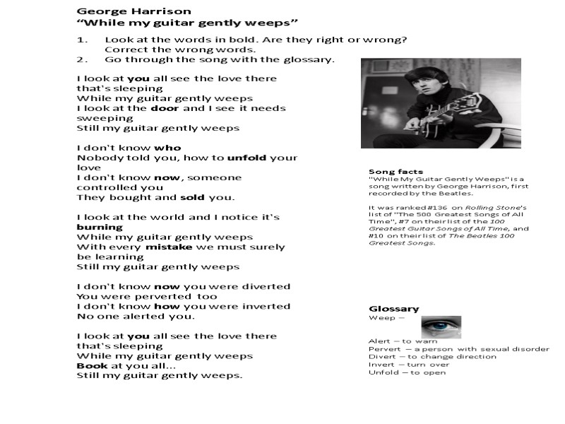 I look at you all see the love there that's sleeping  While my